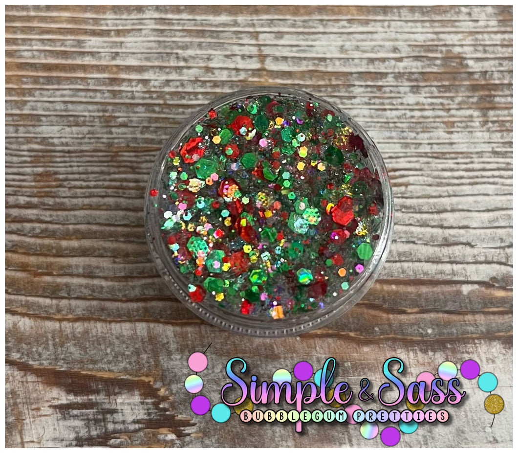 Christmas Town Glitter Gel