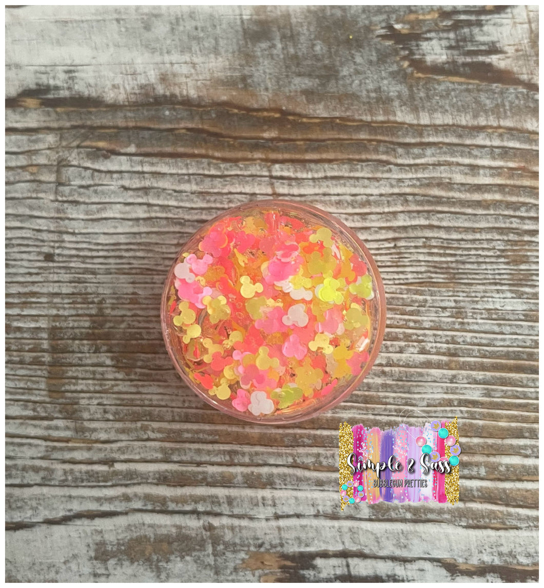 Pink Lemonade Ears Glitter Gel