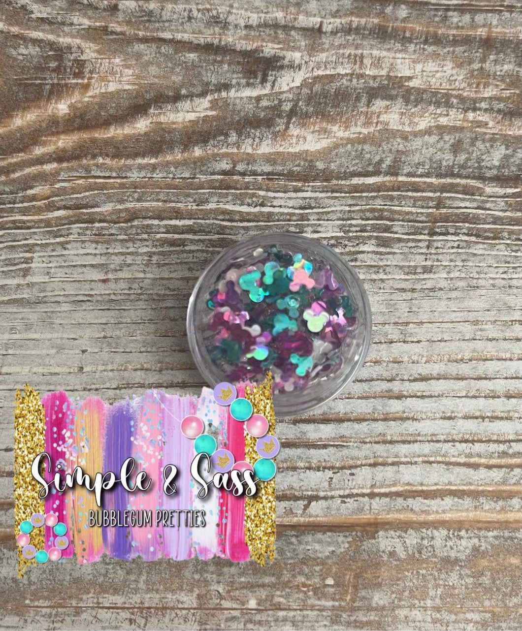 Mermaid Mouse Glitter Gel