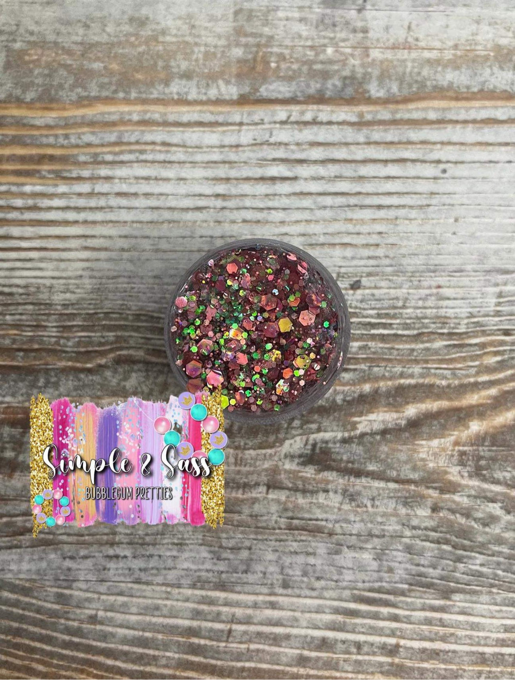 Gemstones Glitter Gel