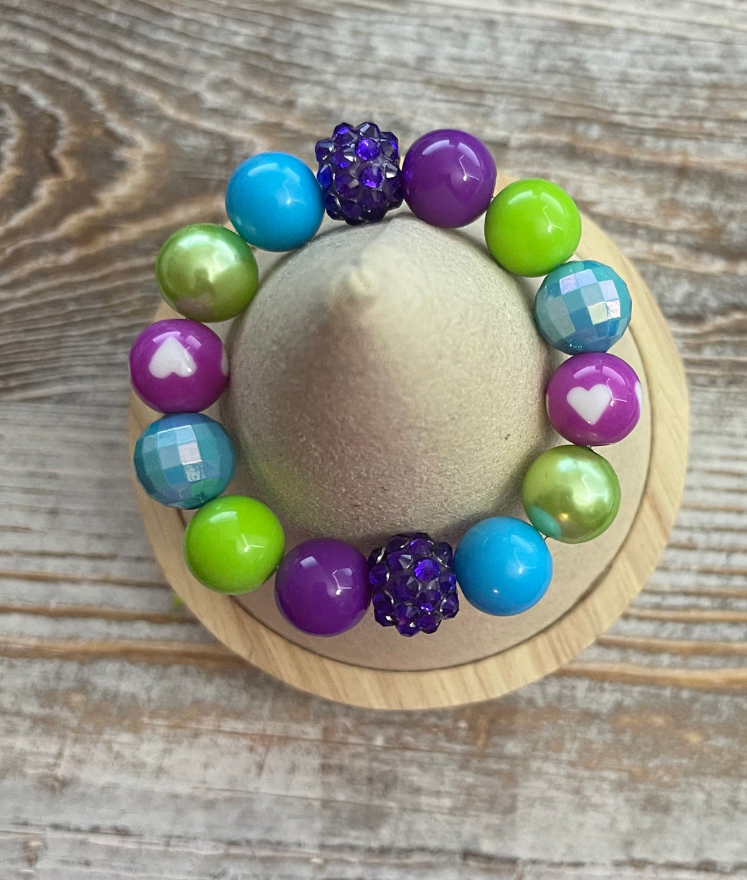 Mix 2 Bubblegum Bead Bracelet (2)