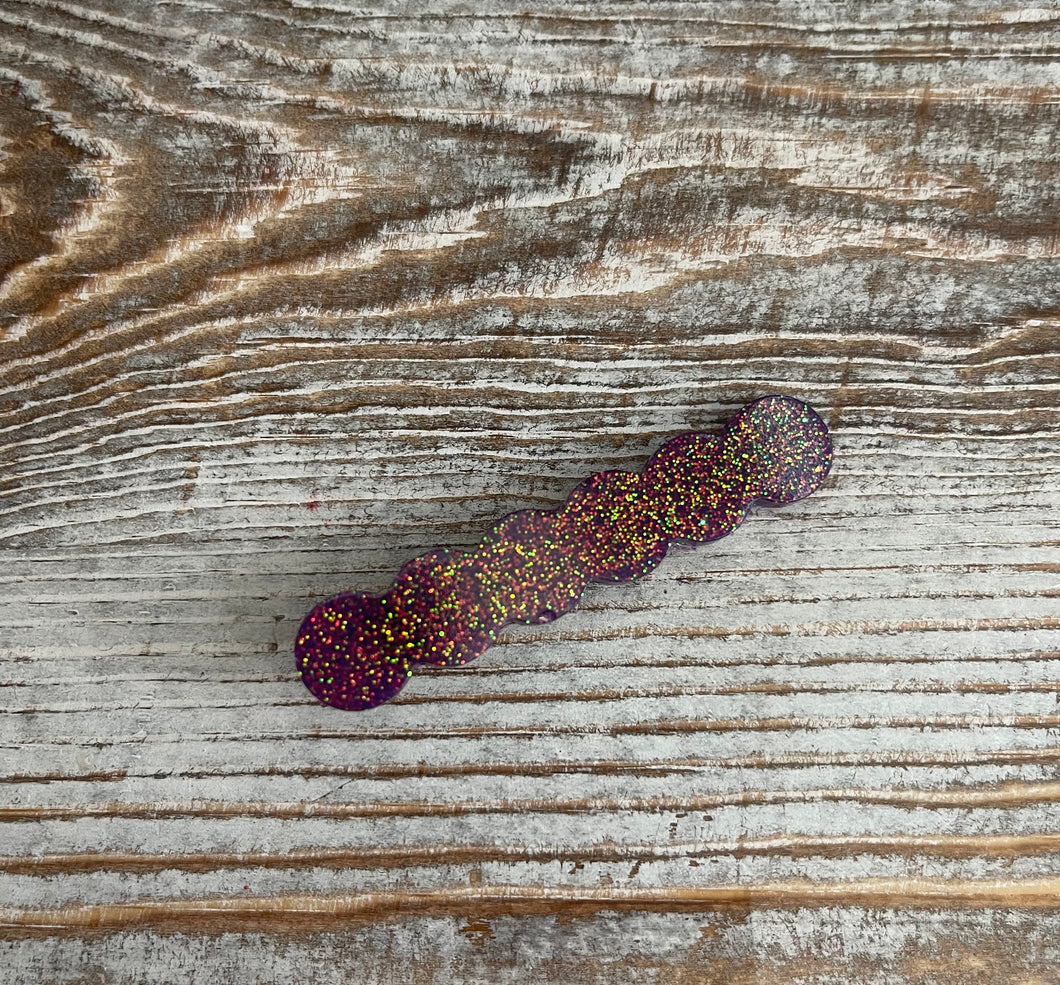 Lavish Lavender Glitter Clip